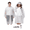 2pcs-adults Poncho-white and 2 pcs of shoe covers, variant on 2 Pcs Rain Ponchos for Adults Reusable, Raincoats Emergency for Women Men with Hood and Drawstring with 2 pairs of waterproof shoe covers