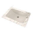 thumbnail image 3 of TOTO® 19" x 12-3/8" Rectangular Undermount Bathroom Sink with CEFIONTECT, Sedona Beige - LT542G#12, 3 of 3
