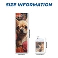 thumbnail image 3 of Picia Vintage Red Flower Chihuahua Pattern Cooling Towels (40"x12") Cool Towel, Cold Towel, Microfiber Soft Breathable Chilly Ice Towel, 3 of 9