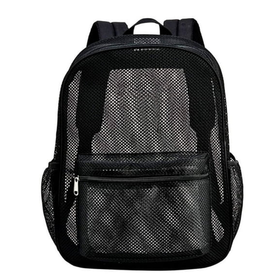 AOMRCOL Heavy Duty Mesh Backpacks for Adults,See through Backpack with Adjustable Straps,Swimming,Fitness,Sports,Carry Portable Oxygen Concentrators