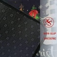 thumbnail image 6 of Christmas Gnomes Black Kitchen Rugs and Mats Set of 2, Winter Holiday Party Low-Profile Floor Mat Decorations for Home Kitchen 17"x47"+17"x30", 6 of 6