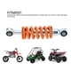 thumbnail image 3 of Amortiguador ATV, 2 Uds. Amortiguador De Suspensión Resistente Al Agua De Alto Rendimiento Para KID Quad ATV Go Kart De 50cc A 125cc, 3 of 7