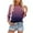 Multicolor 4, variant on aidice T Shirts for Women Casual Round Neck 3/4 Raglan Sleeve Tops Comfy Fitting Gradient Color Shirts