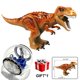 thumbnail image 4 of Juguetes educativos Jurassic Park Dinosaur para niños Juguete de bloques para niños que incluye T-Rex Velociraptor Regalos de cumpleaños de Navidad, 4 of 5