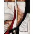 thumbnail image 3 of Alba, Andreas 15x18 Black Modern Framed Museum Art Print Titled - Diagonale rosso II, 3 of 5