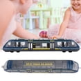 thumbnail image 4 of Toy  Set High Speed Locomotive Engine Die Cast Model Alloy City Rail Subway Children Educational Toys Simulation Model Car Birthday Gift for Kids, 4 of 7