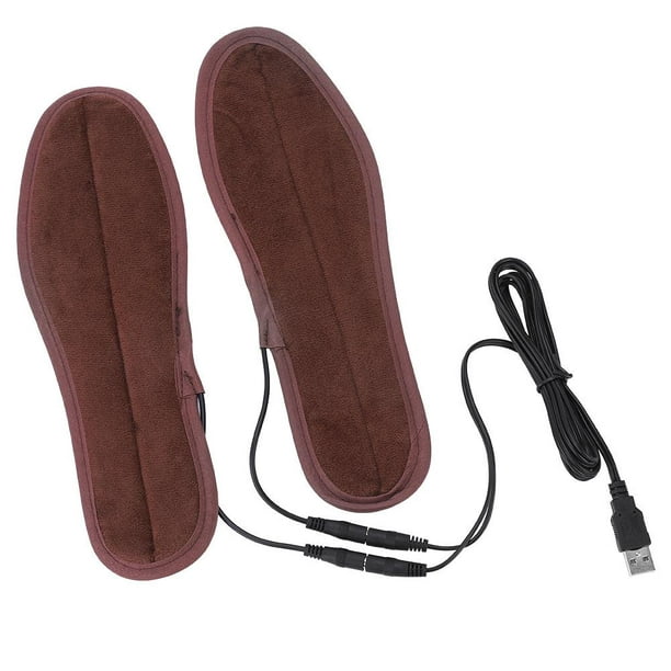 1pc Semelles Intérieures Chauffantes Pour Chaussures USB, Coussin