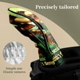 thumbnail image 4 of Golf Club Head Covers Dark Bull Patrick's Day Design Waterproof Leather Golf Head Covers for Men Women Driver Head Cover Fairway Headcover for Golf Lovers, 4 of 7