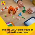 thumbnail image 7 of LEGO Creator 3 in 1 Cute Animals: Red Panda - Building Toy for Girls & Boys, Ages 8+ - 3 Building Options - Bookshelf or Bedroom Decor - Gift Idea for Kids - 31394, 7 of 7