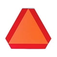 thumbnail image 6 of Safety Vehicle Emblem Slow Moving Vehicle Sign - Aluminum Triangle - 16 x 14 In. Multicolor, 6 of 7