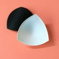 thumbnail image 3 of 1 Pair Women Bra Inserts, Removable Sponge Sports Bra Inserts for All Day (Beige Black White), 3 of 8