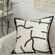 thumbnail image 4 of Funda de sofá de chenilla 45x45cm - Funda decorativa para salón, cama, asiento de ventana - Suave y duradero - Lavable a máquina - Blanca, 4 of 6
