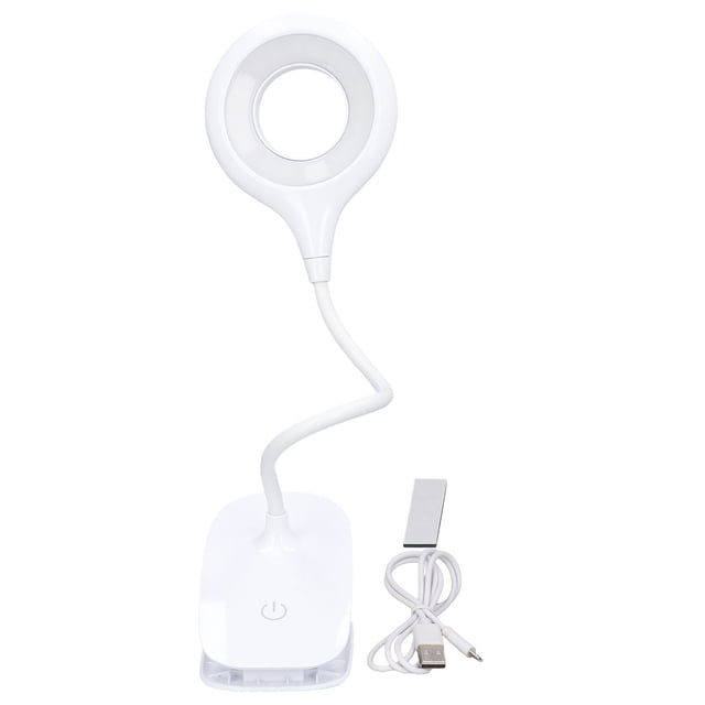 Lámpara de escritorio Jadeshay LED USB recargable 3 modos de iluminación ABS