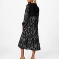 thumbnail image 4 of Aqestyerly Robe Maxi Fluide pour Femmes - Robe Décontractée à Manches Longues Inspirée des Français (9), 4 of 7