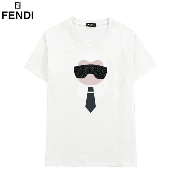 94469 # Camiseta De Manga Corta Impresión Todo Combinado Camisa Media Suelta top Versión De Moda Ropapangjing