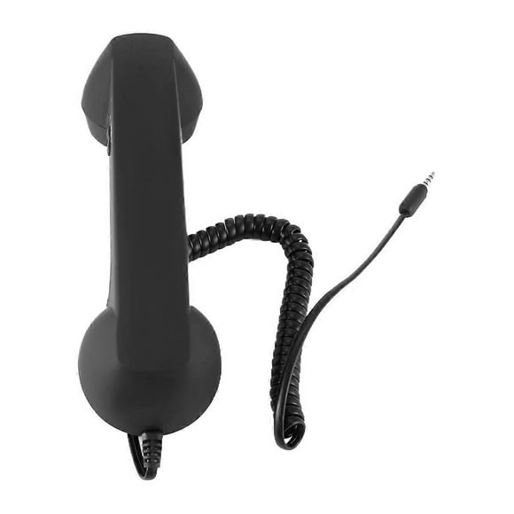 Retro Telephone Handset Receiver MIC for Cellphone, 3.5 mm Socket