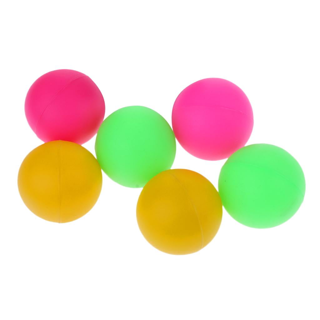 Axioma 6pcs Table Tennis Balls Beer Pong Cat Balls + Racquets Ball Color A
