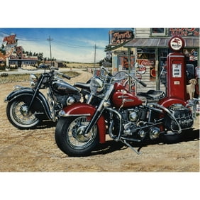 Harley Davidson Jigsaw Puzzle Collector S Edition H D Bike Lot 21 X 33 5 6033 Walmart Com Walmart Com