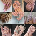 thumbnail image 6 of RAGUPEL 24Pcs Glue on Nails for Women,Stars and Moon Stiletto Press on Nails,Glossy Finish Presson Nails for Women,Nails Press Ons Suitable for Parties,Gatherings and Photo Shoots,Style1, 6 of 7