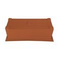 thumbnail image 7 of Bloem Dayton 27" Wide Plastic Planter Box - 100% Recycled Plastic Outdoor Rectangular Pot for Deck, Patio & Porch, Terra Cotta, 3-Pack, 7 of 7