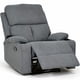 thumbnail image 1 of Sillón Reclinable Nanofort Moderno Minimalista Sala Gris, 1 of 9