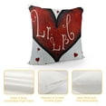 thumbnail image 4 of Qinduosi Valentines Day Pillow Covers Love Heart Valentines Day Decor Throw Pillows Decorative Cushion Cases Inch for Sofa Couch Valentine Decorations, 4 of 5