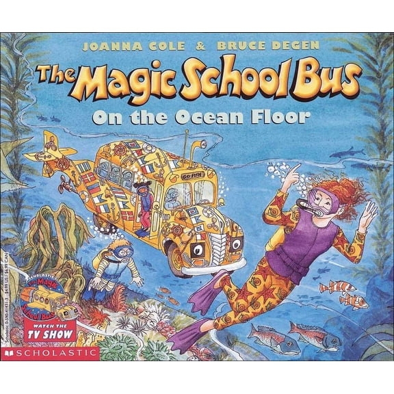 Magic School Bus (Pb) The Magic School Bus on the Ocean Floor, (Hardcover)
