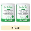(2 pack) Bobbie Organic Original Infant Formula for Everyday Feeding, Milk-Based Powder with 1.2mg Iron, Skim Milk Recipe, Certified USDA Organic, 14.1 oz Can