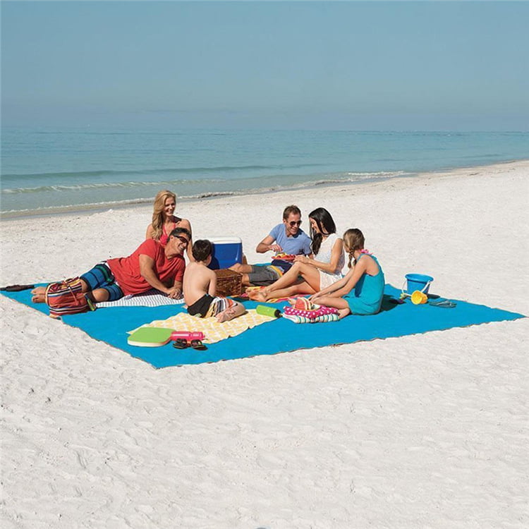 Tatami Ground Mat for Indoor or Outdoor Use for Camping & the Beach STANSPORT 60 in x 78 in, Red