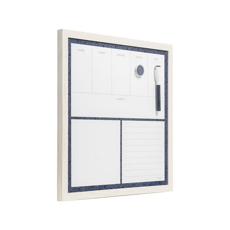 U Brands Dry-Erase Whiteboard Fiberboard Frame 1.33  x 1.33  4411T00-04