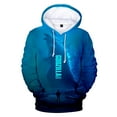2024 Hot new 3D hoodie Godzilla, the same dinosaur, the trend of men