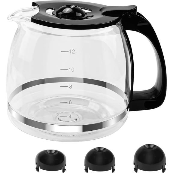 Coffee Machine Replacement for Hamilton Beach 12 Cup Glass Carafe