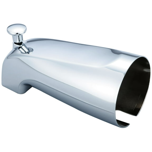Olympia Faucets Op-640015 4-3/4" Integrated Diverter Tub Spout - Chrome
