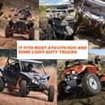thumbnail image 3 of Kit de cuerdas de cabrestante SPARKWHIZ sintéticas de 1/4 x 50 pies, 4x4, ATV, UTV, SUV, 3 of 7