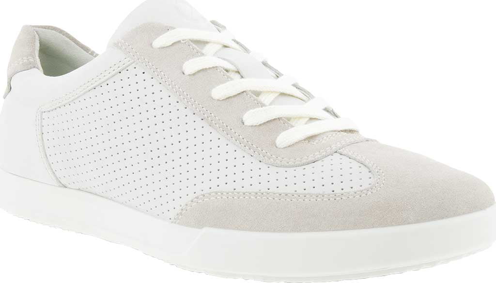 Men's ECCO Cathum Retro Sneaker White Nappa/Suede 40 M - Walmart.com