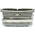 thumbnail image 4 of Grille For 06-10 Explorer Sport Utility Chrome Shell w/ Black Insert Plastic Fits select: 2006-2010 FORD EXPLORER XLT, 4 of 9