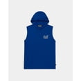 thumbnail image 4 of CAT Men's Hooded Sleeveless T-Shirt, Peyote, 2XL, 4 of 4