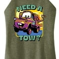 thumbnail image 3 of Disney Cars - Mater Need A Tow - Juniors High Neck Tank Top, 3 of 5
