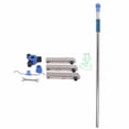 thumbnail image 4 of IV Poteau, Ferme Sol Robuste Debout IV Porte-Sac Hauteur Réglable Télescopique Stable en Acier Inoxydable pour Hôpital pour Animaux de Compagnie pour Personnes Âgées, 4 of 8