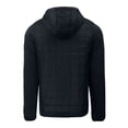 thumbnail image 3 of Men's Cutter & Buck  Black Fort Wayne TinCaps Rainier Primaloft Eco Full-Zip Hybrid Jacket, 3 of 3