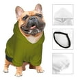 Giroia Olive for Dog Hoodie Dog Clothes Sweaters with Hat for Dogs
