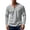 Gray, variant on TAGOLD Men Fall Winter Sweater Tops,Men Casual Fashion V-neck Sleeve Pullover Breathable Shirt Blouse Tops