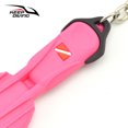 thumbnail image 4 of Mini Scuba Flipper Key Chain Dive Fins Keychain Key Ring Holder Keyring Pendant Ornaments Zipper Handle, 4 of 5