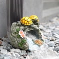 thumbnail image 5 of HKEJIAOI New Home Essentials Turtle Gutter Downspout Extension Decoration Solar Downspout Extension Statue with Light Solar Downspout Extension Statue for Garden Yard Patio, 5 of 9