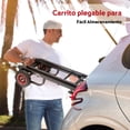 thumbnail image 4 of Carro de Mano 8 en 1 Ajustable Profesional Pyle, Capacidad de 150kg, Carro de Plataforma Plegable y Ligero, Ideal para Equipaje, Mudanzas, Almacenes y Envíos, Se Extiende de 64 cm a 101 cm, 4 of 6