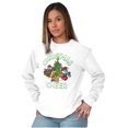 thumbnail image 4 of Smurfs Holiday Christmas Cheer Long Sleeve TShirt Men Women Brisco Brands L, 4 of 6