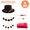 A, variant on SIfdSeng Christmas Toys for Kids in Bulk Christmas Snowman Decorating Making Kit Outdoor Fun Christmas Winter Holiday Party Snowman Diy Making Kit Decoration Gift Tiny Toys for Girls Prizes