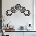 thumbnail image 6 of 5pcs Moon Metal Wall Art Set Versatile Decor Rustproof, 6 of 8