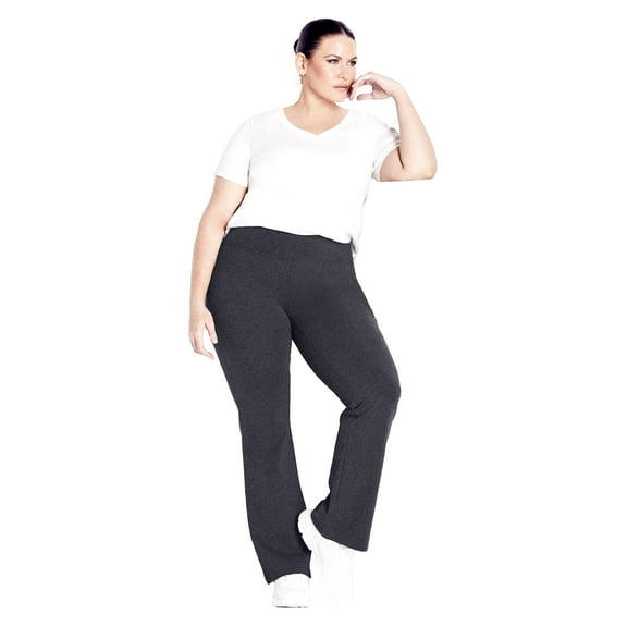 Avenue Women's Plus Size Tall Bootleg Legging