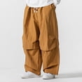 thumbnail image 2 of Pantalon Cargo Décontracté d'Été pour Homme Pantalon à Jambe Grand, 2 of 5